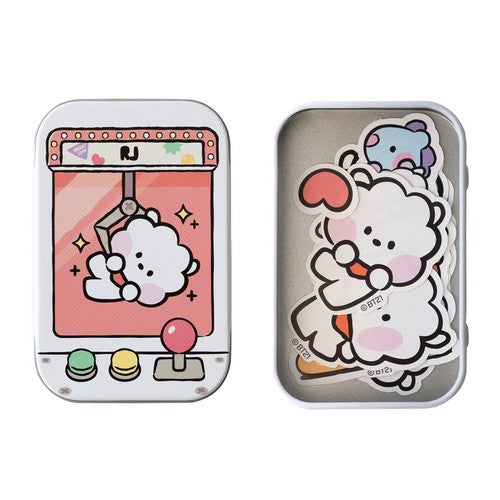 [BT21MININI] TIN CASE STICKER SET/ OFFICIAL