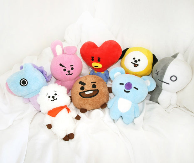 BT21 OFFICIAL LINE FRIENDS 6" PLUSH - K Pop Pink Store