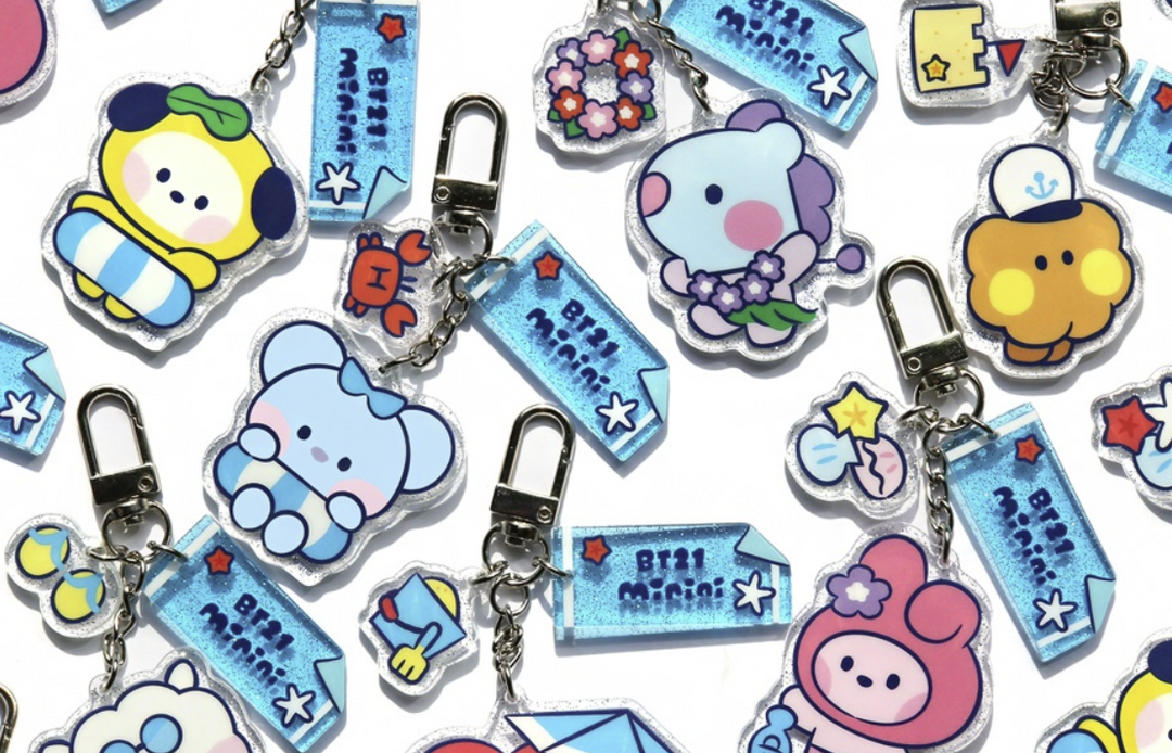 BTS Butter Signs Acrylic Keyrings K-POP | HPOPSHOP
