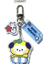 BT21 - [SUMMER SKY] ACRYLIC KEYRING / OFFICIAL