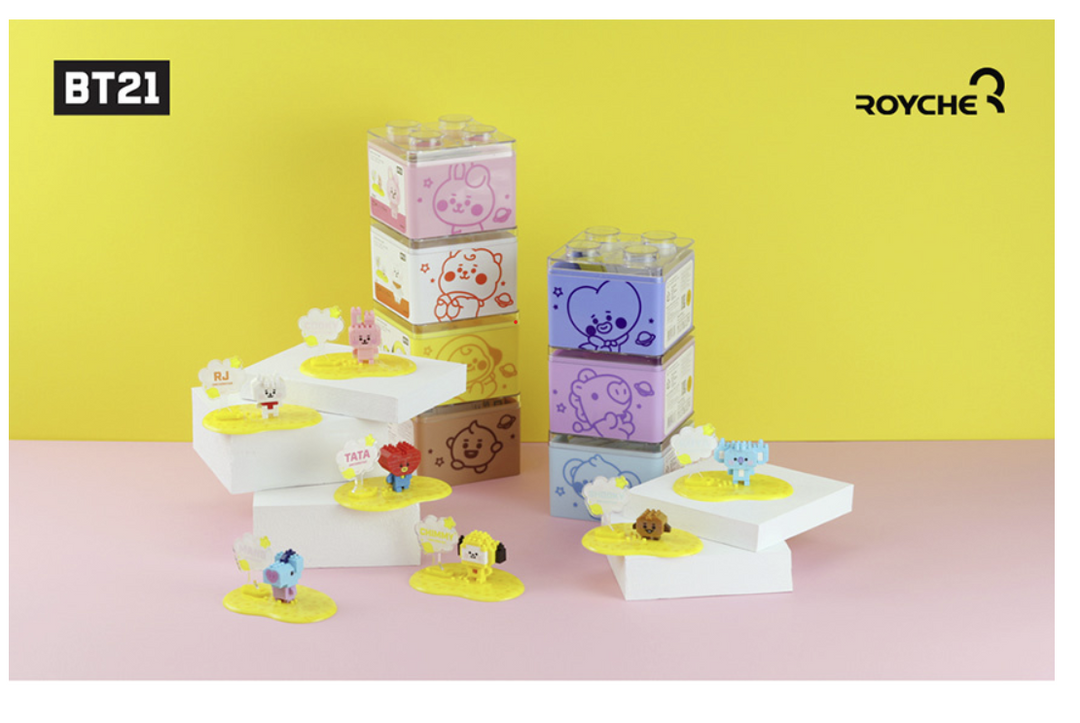 BT21 - NANO BLOCK/ ROYCHE / OFFICIAL – K Pop Pink Store [Website]