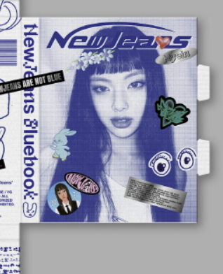 NEWJEANS - 1st EP 'New Jeans' [Bluebook ver.]