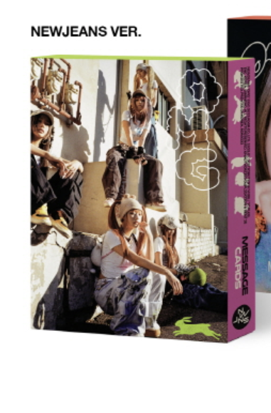 NEWJEANS - 1st Single 'OMG' Message Card ver. – K Pop Pink Store NEWJEANS - 1st Single 'OMG' Message Card ver. – K Pop Pink Store