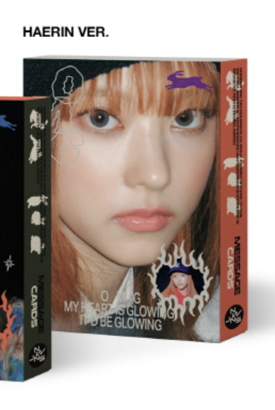 NEWJEANS - 1st Single 'OMG' Message Card ver. – K Pop Pink Store NEWJEANS - 1st Single 'OMG' Message Card ver. – K Pop Pink Store