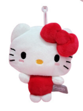 [SANRIO] BIG FACE CLIP ON  POUCH / official