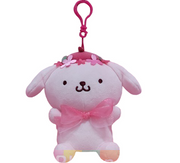 [SANRIO]  CHERRY BLOSSOM CLIP ON KEYRING/ official