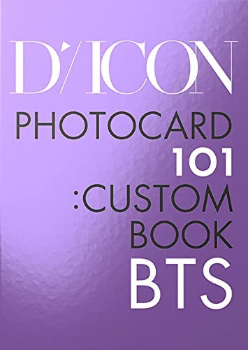 BTS OFFICIAL PHOTO CARD BINDER [DICON] WITH 101 PHTOCARDS FULL VER.
