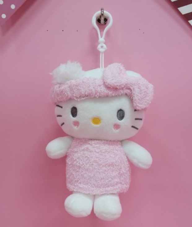 [SANRIO] -SHOWER BAG HANGER HOOK PLUSH/ OFFICIAL