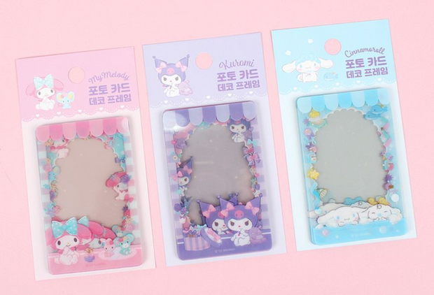 SANRIO - CHARACTER PHOTOCARD DECO FRAME