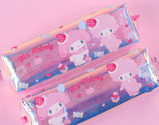 SANRIO - HOLOGRAM SQUARE PENCIL CASE