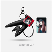 AESPA - [BLACK] DRAMA PHOTO KEYRING