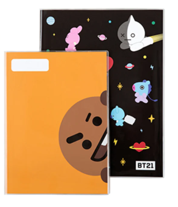 BT21 -  SCHOOLING NOTE SET / OFFICIAL