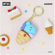 BT21 SWEET THINGS FIGURE KEYRING/ OFFICIAL