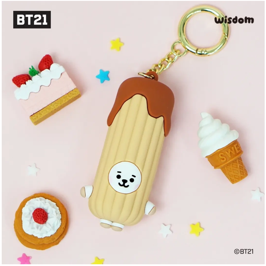 BT21 - SWEET THINGS FIGURE KEYRING/ OFFICIAL – K Pop Pink Store
