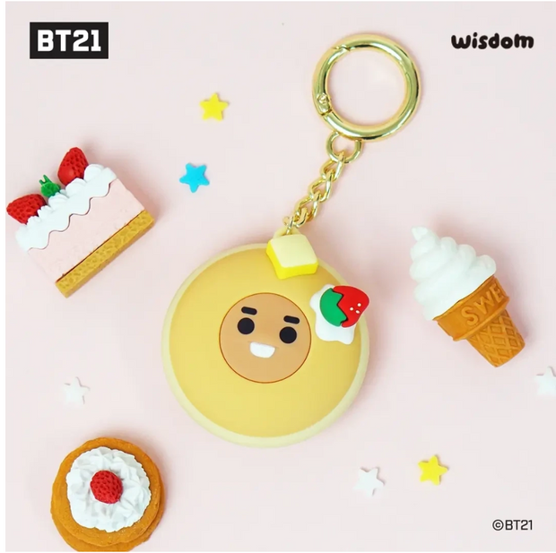 BT21 SWEET THINGS FIGURE KEYRING/ OFFICIAL
