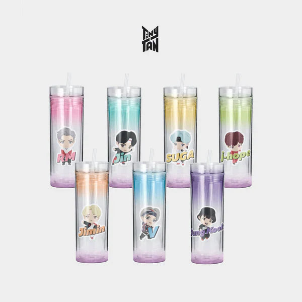 BTS TINYTAN DOUBLE ICE TUMBLER/ OFFICIAL