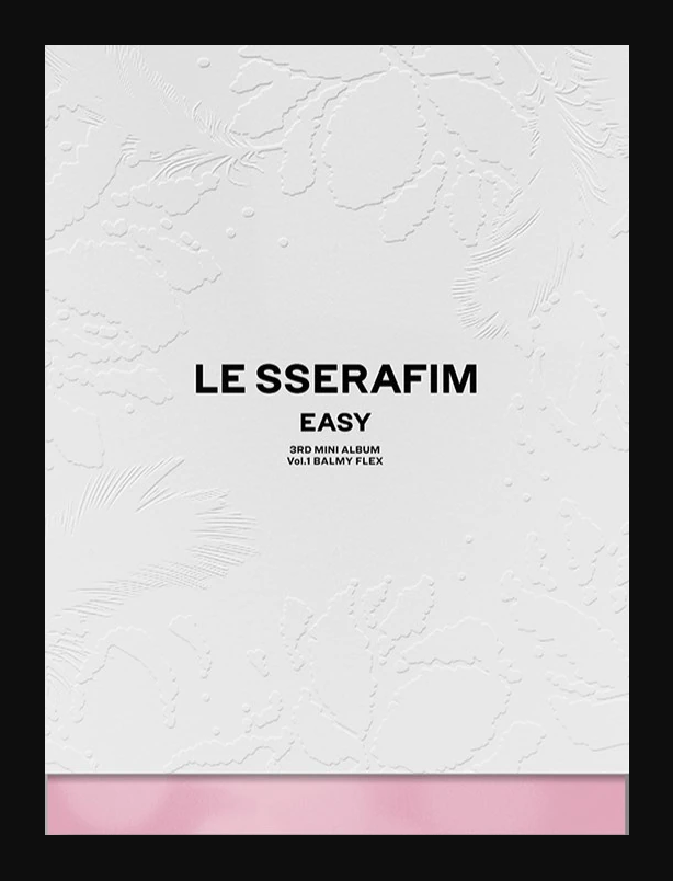 LE SSERAFIM - EASY (3RD ALBUM)