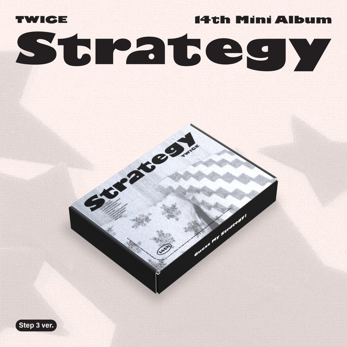 TWICE - 14TH MINI ALBUM [STRATEGY] + 1 SET OF POB PHOTOCARD – K