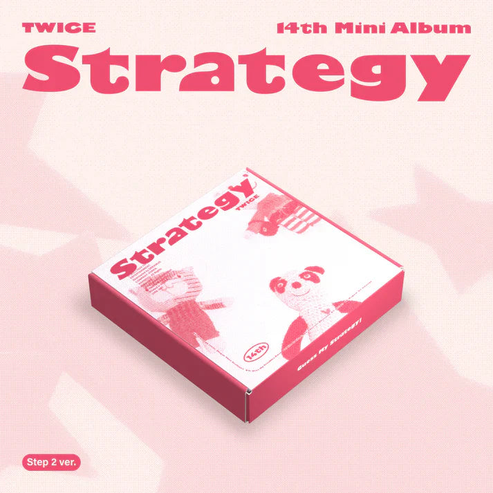 TWICE - 14TH MINI ALBUM [STRATEGY] + 1 SET OF POB PHOTOCARD – K