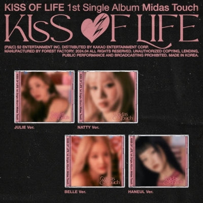 KISS OF LIFE- 1ST SINGLE [MIDAS TOUCH] (JEWEL VER.)