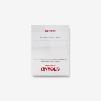 ENHYPEN - ROMANCE: UNTOLD (WEVERSE VER.)