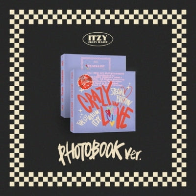 IT'ZY - ITZY The 1st Album CRAZY IN LOVE Special Edition (PHOTOBOOK ver.) - K Pop Pink Store