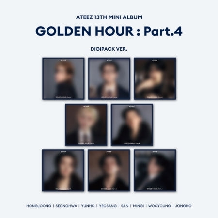 ATEEZ golden hour pt.4 デジパック サン 未開封 ATEEZ - GOLDEN HOUR : Part.4 (Digipack) - hello82 Exclusive