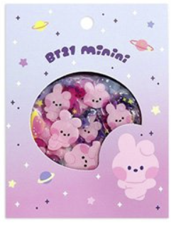 BT21 MININI FLAKE STICKER