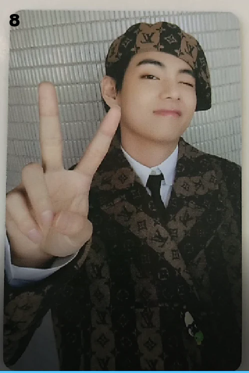 BTS OFFICIAL PHOTO CARD [DICON] / V