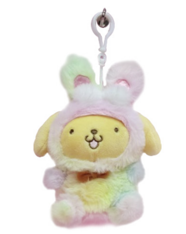 [SANRIO] RAINBOW CLIP ON PLUSH/ OFFICIAL