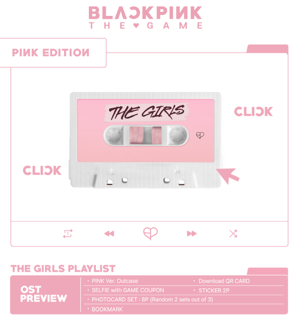 BLACKPINK- OST [THE GIRLS] Reve ver. (DIGITAL VERSION) [Pink]