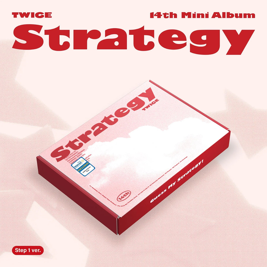 TWICE - 14TH MINI ALBUM [STRATEGY] + 1 SET OF POB PHOTOCARD – K