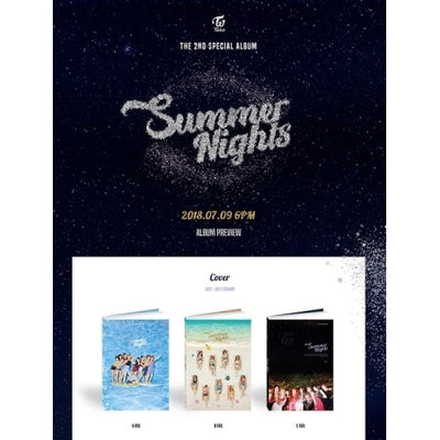 TWICE - 2nd SPECIAL ALBUM - [SUMMER NIGHTS] - K Pop Pink Store