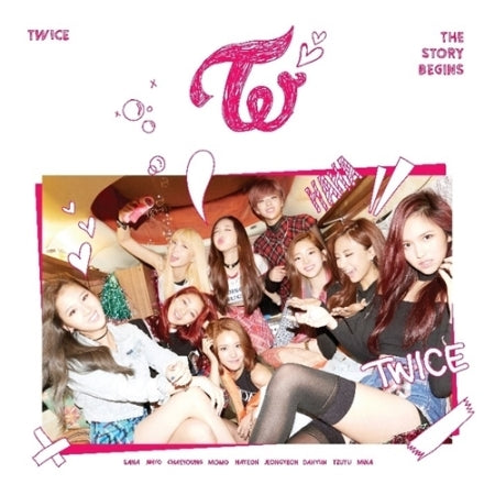 TWICE - 1St MINI ALBUM - [THE STORY BEGINS] - K Pop Pink Store
