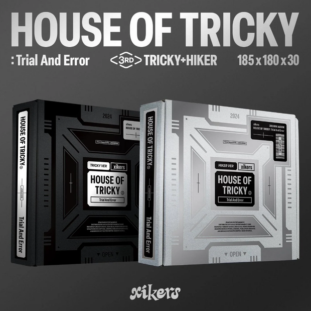 XIKERS - 3TH MINI ALBUM [HOUSE OF TRICKY: TRIAL AND ERROR]