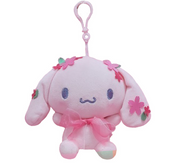 [SANRIO]  CHERRY BLOSSOM CLIP ON KEYRING/ official