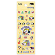 BT21 HOLIDAY STICKER/ OFFICIAL