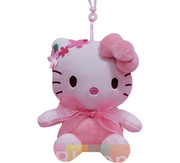 [SANRIO]  CHERRY BLOSSOM CLIP ON KEYRING/ official