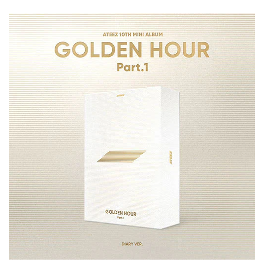 ( PRE ORDER ) ATEEZ-10TH MINI ALBUM [GOLDEN HOUR: PART 1]