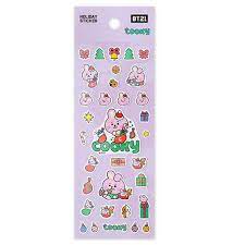 BT21 HOLIDAY STICKER/ OFFICIAL