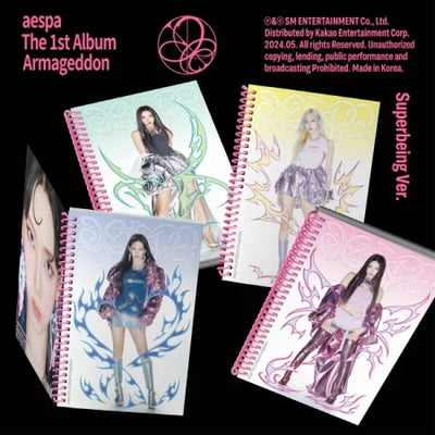 AESPA - 1ST FULL LENGTH ALBUM- [ARMAGEDDON] (SUPERBEING VER)