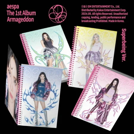 AESPA - 1ST FULL LENGTH ALBUM- [ARMAGEDDON] (SUPERBEING VER)