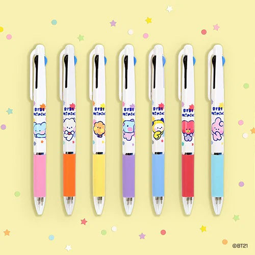 BT21 OFFICIAL MININI 3 COLOR BALL PEN