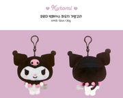 [SANRIO] BIG FACE CLIP ON  POUCH / official