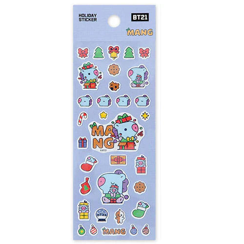 BT21 HOLIDAY STICKER/ OFFICIAL