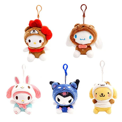 [SANRIO] COSTUME 4.5 " CLIP ON PLUSH/ OFFICIAL