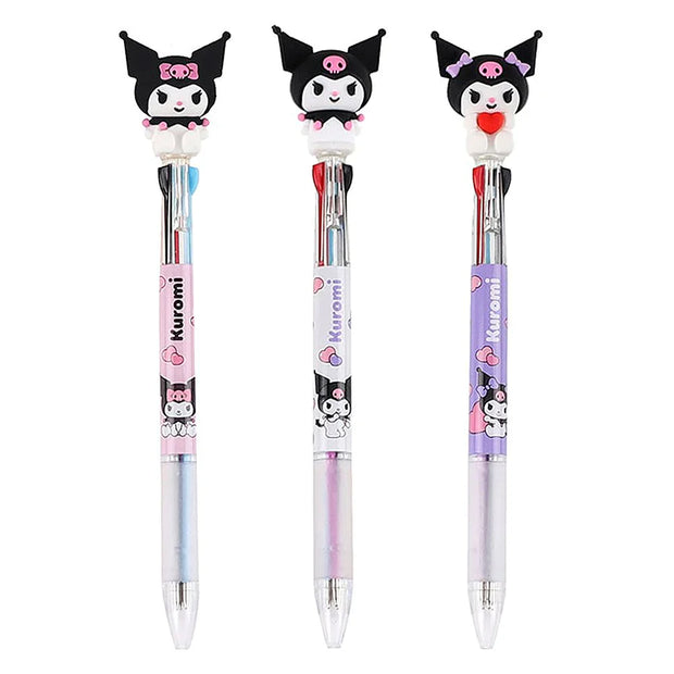 [SANRIO] FIGURE 3 COLORS BALLPOINT PEN / OFFICIAL