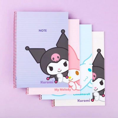 [SANRIO] SPIRAL ROLL NOTE/ official