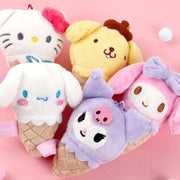 [SANRIO] - ICE CREAM 8cm BAG HANGER HOOK PLUSH / OFFICIAL