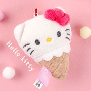 [SANRIO] - ICE CREAM 8cm BAG HANGER HOOK PLUSH / OFFICIAL